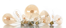 Bailey Spiraled Estelle C35 LED Filament Candle E14 2.2W Gold - 145008