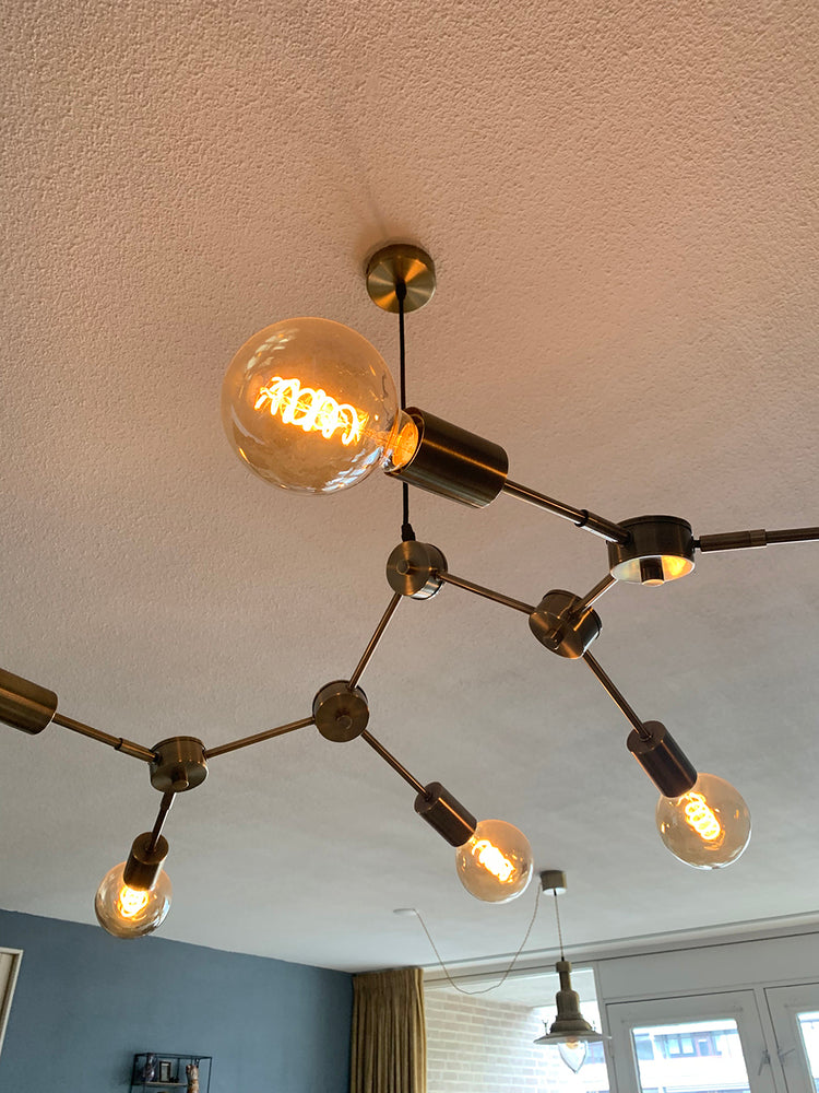 Bailey Spiraled William G95 Ampoule Filament Led E27 3.2W Or - 145015