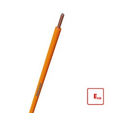 Nexans H07V-U Eca 1.5mm2 Orange Fil D'Installation 100m - 10570892 [100 Pièces]