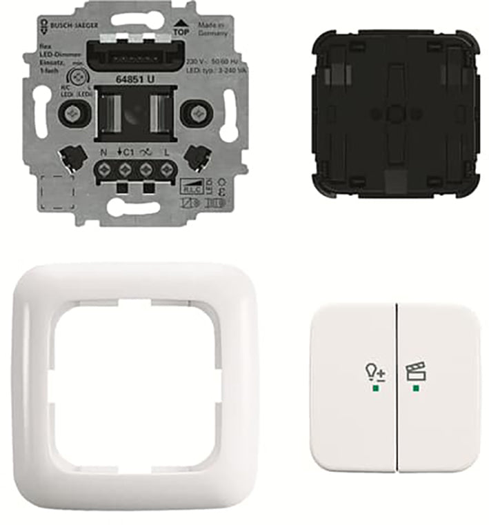 ABB Busch Free Home Dimmer Sans Fil Flex Set Reflex 214 - 2CKA006200A0290