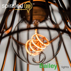 Bailey Spirale LED Filament A60 E27 3.2W Dimmable Ampoule - 145009