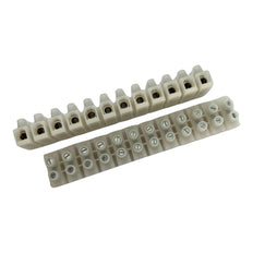 Tekox Barre De Jonction À 12 Pôles 2.5mm² Avec Protecteur De Fil - CH PH0725P12N [2 Pièces]
