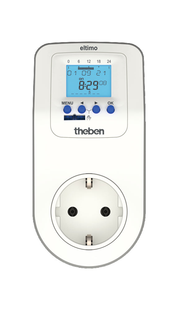 Theben Minuteur Hebdomadaire Numérique Prise Avec Bluetooth 2600W - 0200130