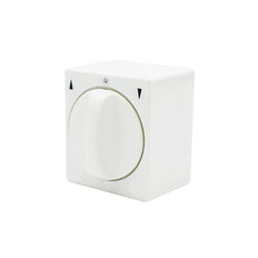 Surface Mount Blind Control Switch 10A 230V White - 42289201UW