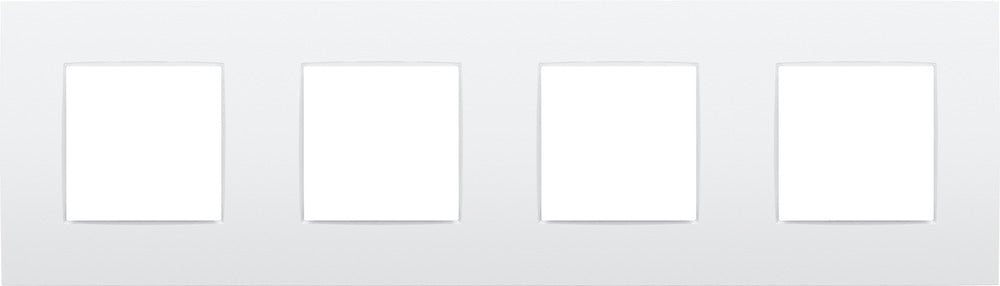 Niko Intense Lunar Blanc Plaque De Visage 4 Voies 71mm - 131-76400