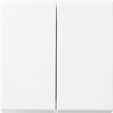 ABB Smart Switch Double Rocker Balance White - 2CKA006730A0163 [10 Pieces]