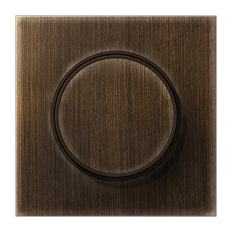 Jung LS Série Capot Rotatif Dimmer Laiton Antique - ME1740AT