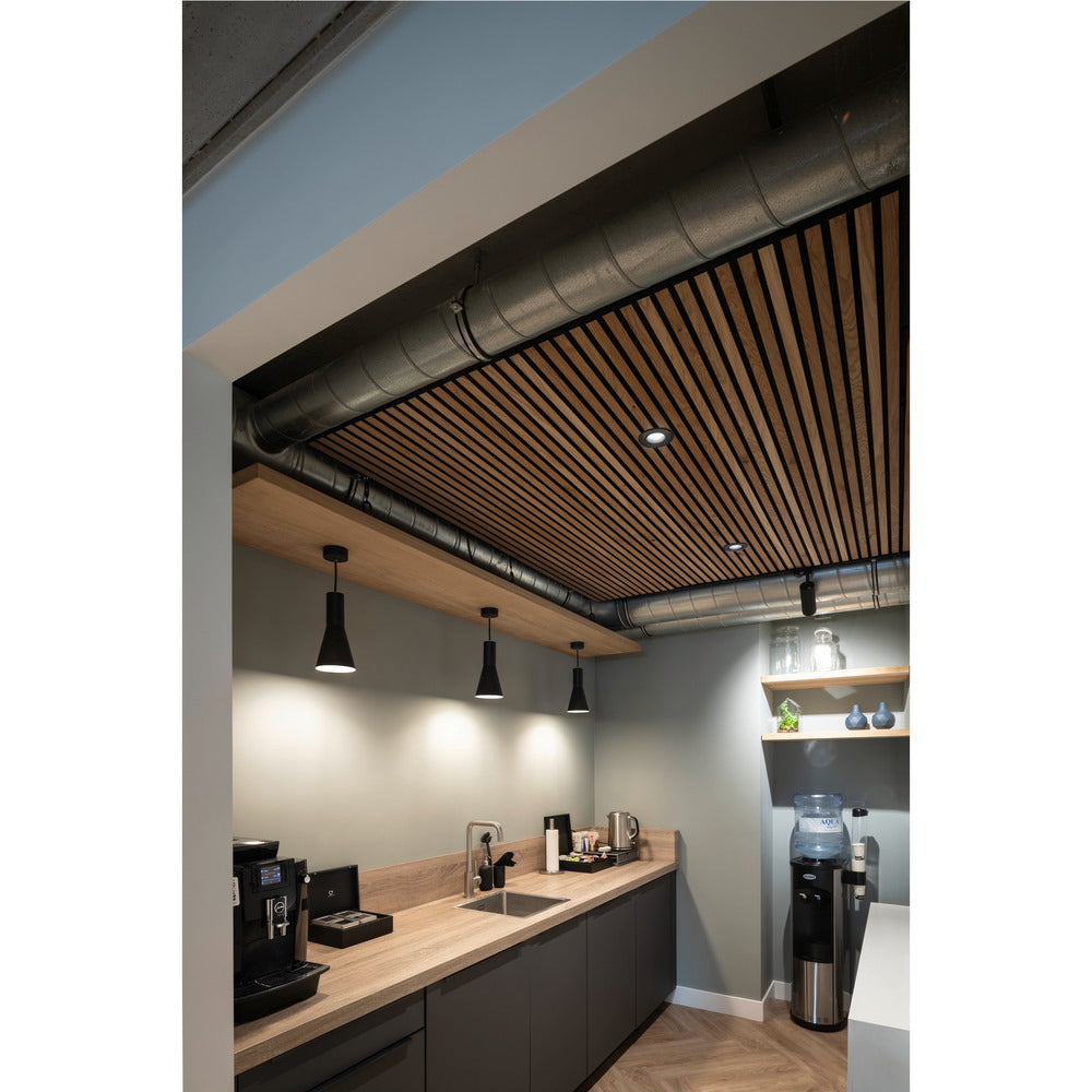 Slv Universel Ip65 Couvercle Rond Noir - 1007096 [2 Pièces]