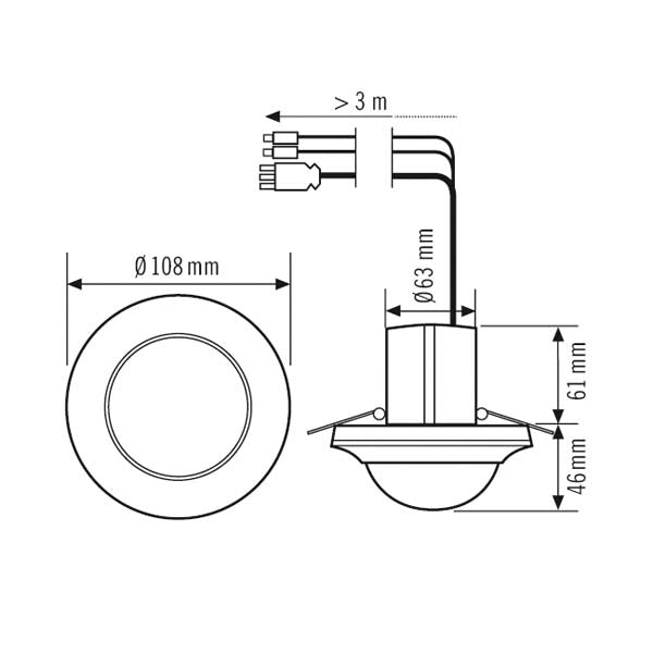 ESYLUX PD-C 360I/24 DUO DALI Détecteur De Présence Au Plafond - EP10427374