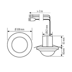ESYLUX PD-C 360I/24 DUO DALI Détecteur De Présence Au Plafond - EP10427374