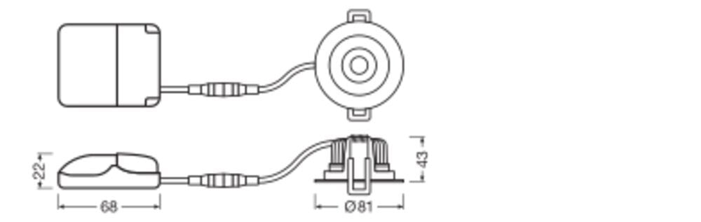 Ledvance 8W Spot Led Ajustable 927 Dimmable Blanc - 4058075799622