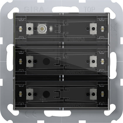 Système KNX 55 Capteur À Bouton-Poussoir 3 Voies Standard - 501300