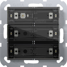 Système KNX 55 Capteur À Bouton-Poussoir 3 Voies Standard - 501300