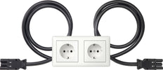 Gira Standard 55 Prise SCHUKO Double 16A 250V - 483103