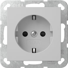 Gira Système 55 Sécurité Plus Prise Grise Mate - 4755015