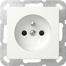 Gira Système 55 Sécurité Plus Prise Avec Broche De Terre - 448503