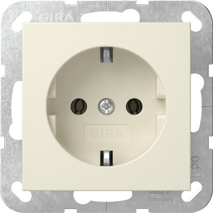 Gira Système 55 Prise Schuko 16A Premium Blanc - 446601 [2 Pièces]