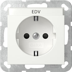 Gira Système 55 Prise Schuko Avec Sécurité Plus - 446227