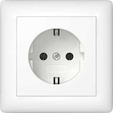 Gira Standard 55 Prise Schuko Blanc Pur Mat - 444027