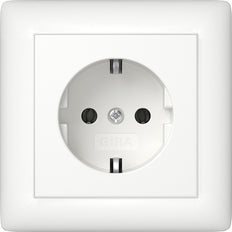 Gira Standard 55 Prise Schuko Blanc Pur Mat - 444027