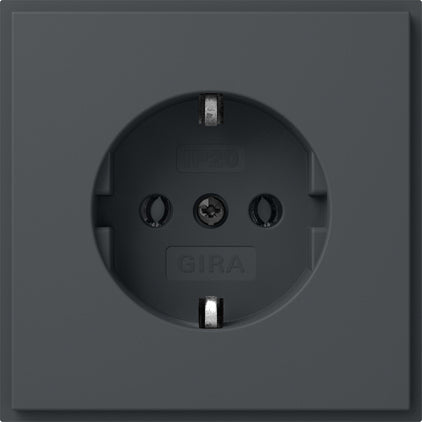 Gira TX-44 Prise De Terre 16A 250V Anthracite - 418867
