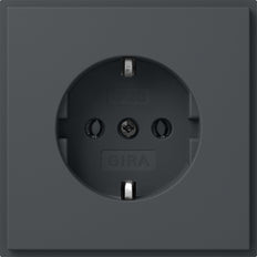 Gira TX-44 Prise De Terre 16A 250V Anthracite - 418867