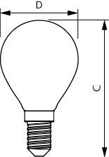 Philips Master Led Filament Bougie E14 2.5W 927 Dimmable - 8719514449374