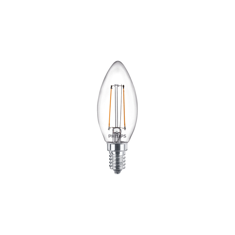 Philips CorePro Led Bougie E14 2.2W 840 Verre Clair B35 - 8719514347342 [2 Pièces]