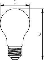 Philips CorePro LED A60 E27 10W 2700K Bulb - 8720169168992