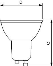 Philips Master Led Gu10 Dimtone Projecteur 4.9W 2700K - 8718696708118