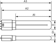 Philips CorePro Led Pll 8W 4-Pin 4000K Blanc Froid Lampe - 8720169157019