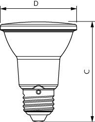 Philips Master Valeur LED PAR20 6W Dimmable Spot Lumière - 8719514443044