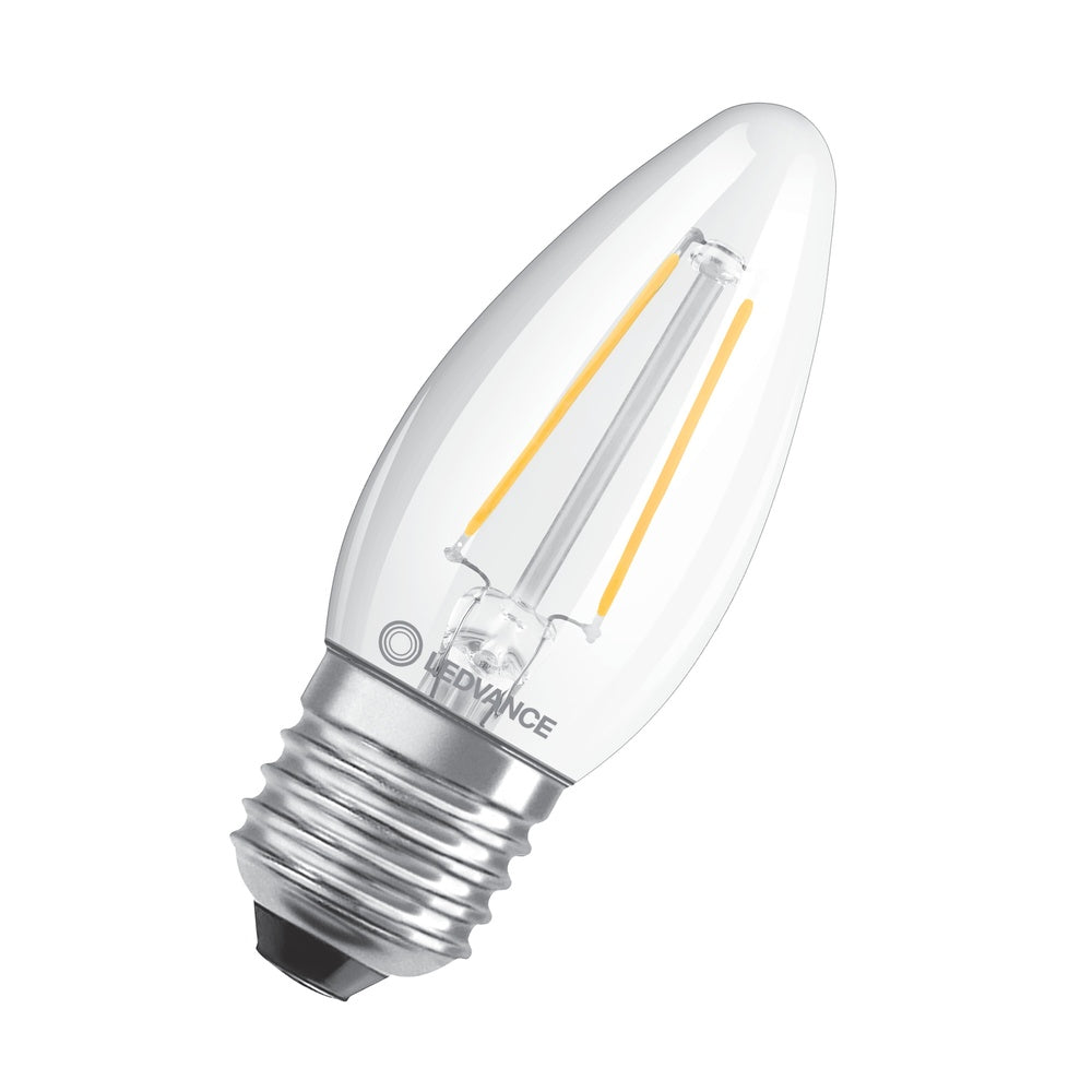 Led Classique Dimmable Bougie E27 4.8W 827 Verre Clair - 4099854067495