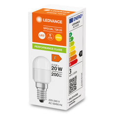 Ampoule Spéciale Led T26 2.3W Réfrigérateur E14 827 Givrée - 4099854066993