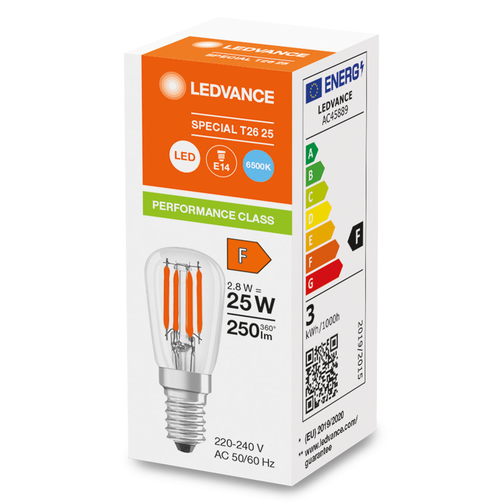 Ampoule Spéciale T26 Réfrigérateur Led 2.8W E14 Claire - 4099854066498