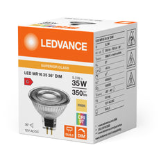 Ledvance Supérieur Mr16 Gu5.3 Led Spot 5.3W 930 - 4099854058837