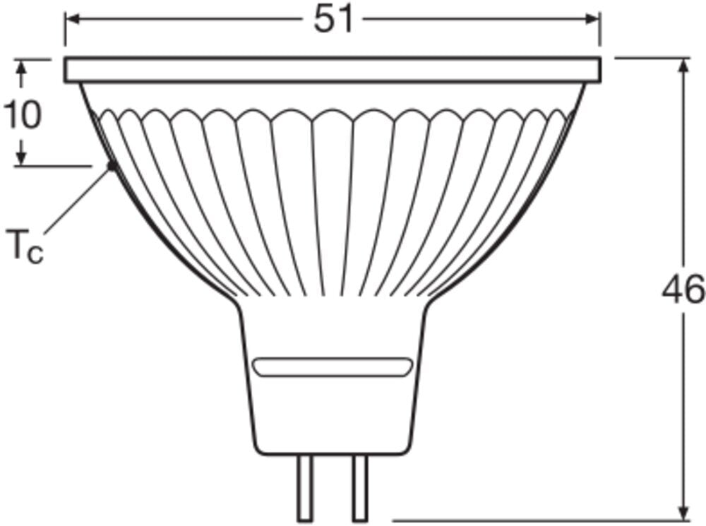 Ledvance Supérieur Mr16 Gu5.3 Led Spot 5.3W 930 - 4099854058837