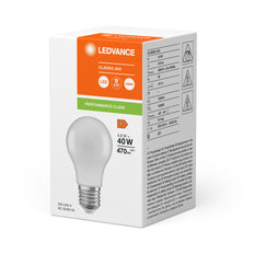 LEDVANCE Classique A P E27 Ampoule LED 4.9W 840 Givrée - 4099854049538 [2 Pièces]