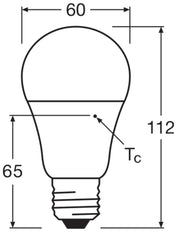 Ledvance Classique A75 Dimmable Led E27 10.5W 2700K - 4099854043994