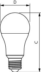Philips CorePro Led A60 13W E27 3000K Ampoule - 8720169169173