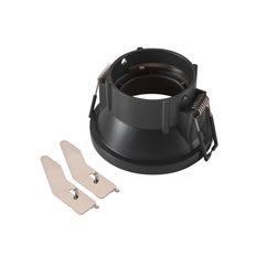 Slv Nouveau Tria 75 Anneau De Montage Encastré Pour Plafond Noir - 1007449