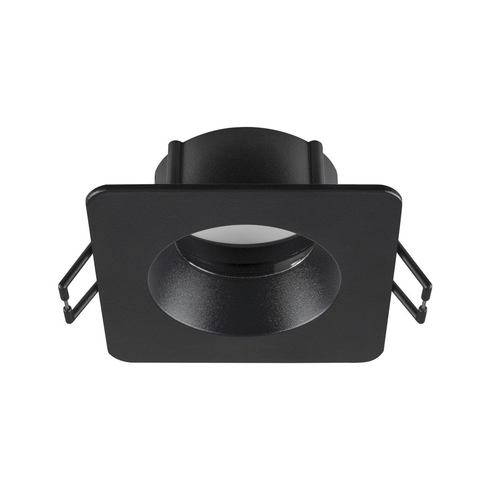 SLV Nouvelle Tria 68 Carrée IP65 Montage Plafond Anneau Noir - 1007347