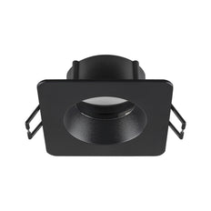 SLV Nouvelle Tria 68 Carrée IP65 Montage Plafond Anneau Noir - 1007347