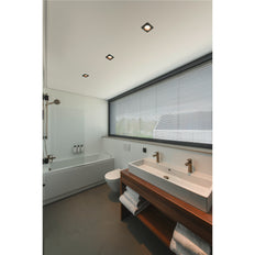 SLV Nouvelle Tria 68 Carrée IP65 Montage Plafond Anneau Noir - 1007347
