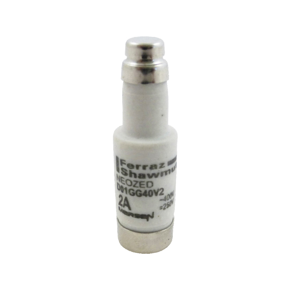 D0 Neozed Gg Fusible 2A 400VAC Série D01 - T214676 [10 Pièces]