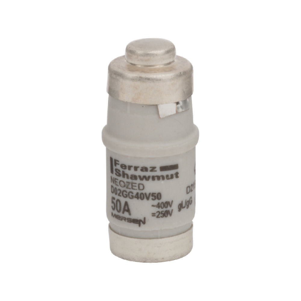 D02 Neozed 50A Fusible Lien 400VAC 250VDC GG Protection - D215191 [10 Pièces]