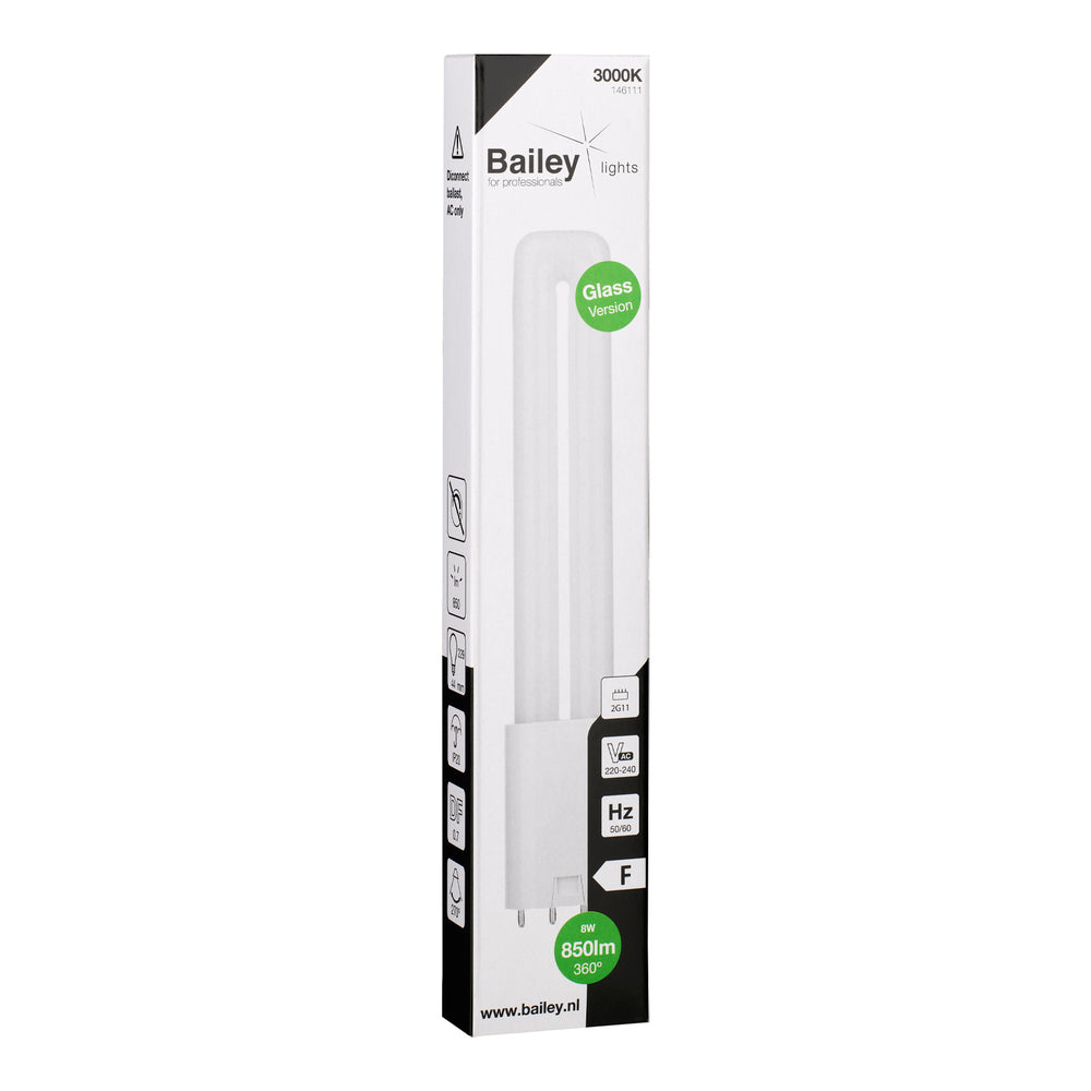 Bailey Led Pl Verre 2G11 8W 850Lm 3000K Retrofit Lampe - 146111
