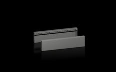 Rittal VX Panneau Latéral De Socle 600x100mm Acier Noir - 8660033