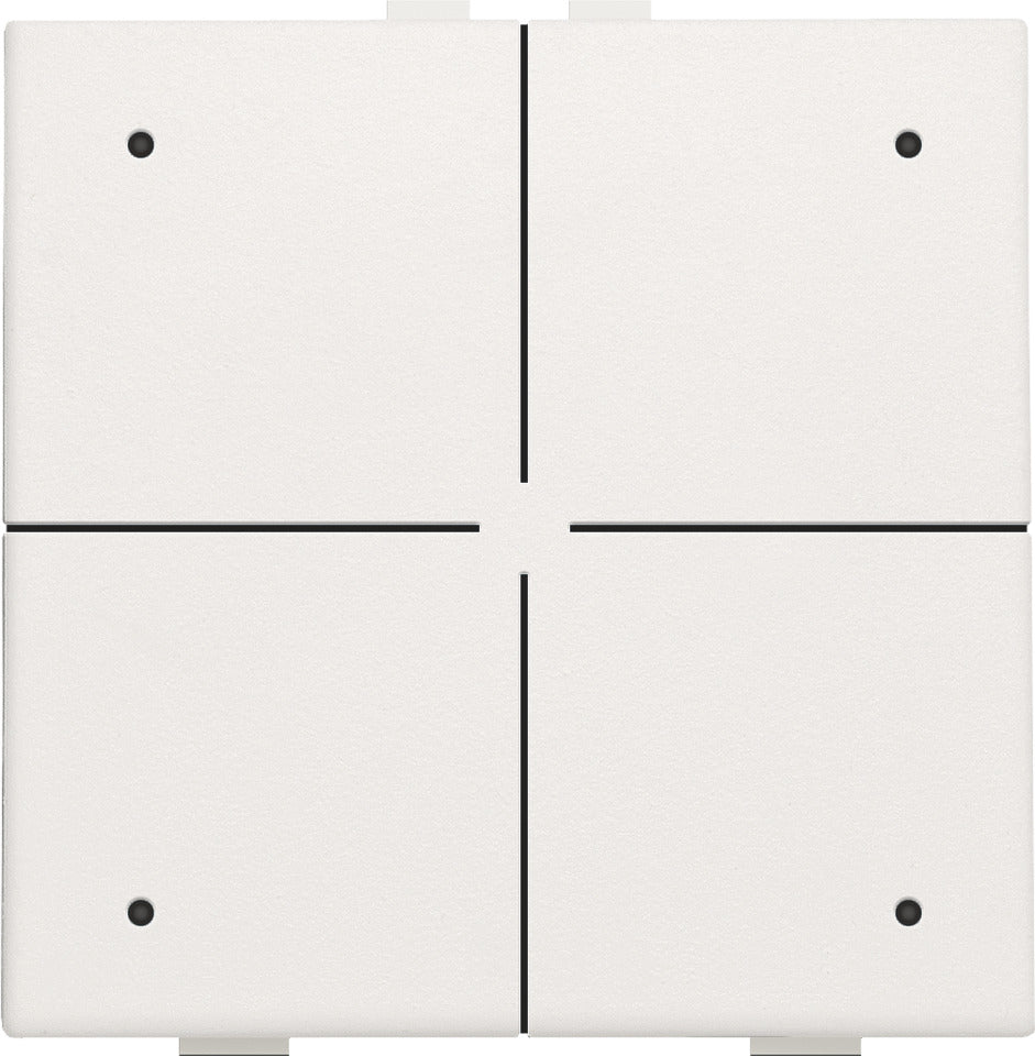 Bouton Poussoir Intelligent À 4 Voies Avec LED Et Capteurs De Confort - 101-52204