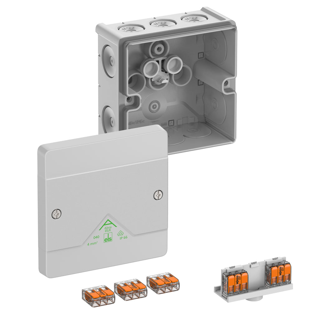 Spelsberg Abox SLK-4 Boîte De Jonction IP66 102mm Grise - 80447001